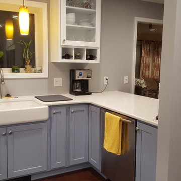 Kitchen with Added Flow and Function