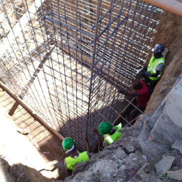 Nyeri project concrate water tank