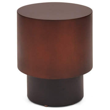 Benton Side Table in Bronze,16"