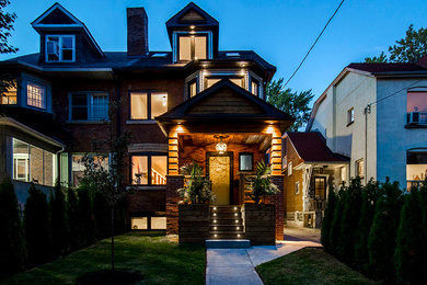 Transitional exterior home photo in Toronto