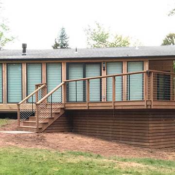 Ipe Deck, Tilted Square Design