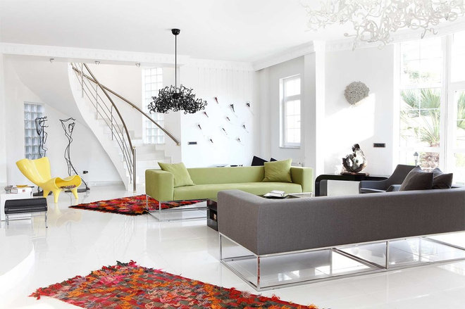 Contemporary Living Room by Kadir Asnaz Photography