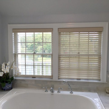 Old blinds ready for removal