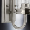 Luxury French Country Bath Vanity Light, Brushed Nickel, UHP3740