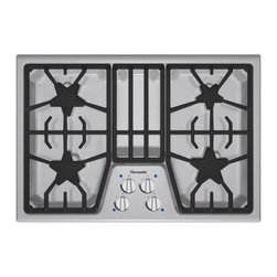 Thermador Masterpiece Series 30" Gas Cooktop, Stainless Steel | SGS304FS - Cooktops