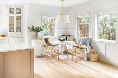 Inspiration for a dining room remodel in Seattle