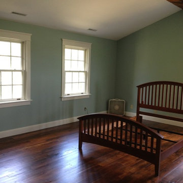 reclaimed barnwood master suite