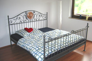 Кованая двуспальная кровать 11502