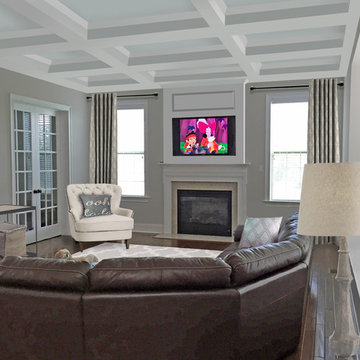 Family Room - After (Digital)