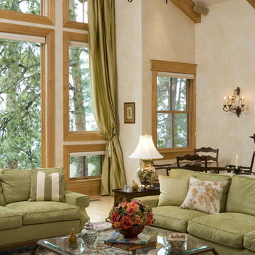 Rustic Elegance - Log Siding & Timber Home