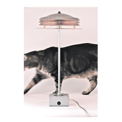 Elegant and functional reading and desk lamp comprised of conventional hardware - Desk Lamps