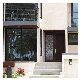 Entry Doors - Contemporary - Entry - San Diego - by Cast Glass Images ...