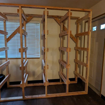 Custom Storage Racks for 27-Gallon Totes – Mobile or Stationary