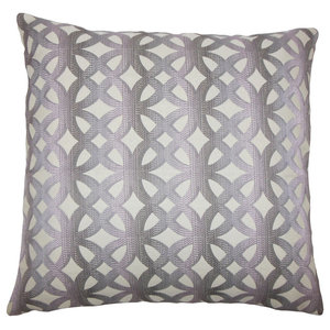 The Pillow Collection Baraka Ikat Bedding Sham Blue King//20 x 36