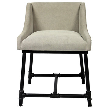 Aliso Morgan Light Gray Adjustable 3-in-1 Chair