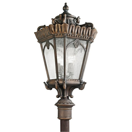 Kichler Tournai Four Light Londonderry Post Light