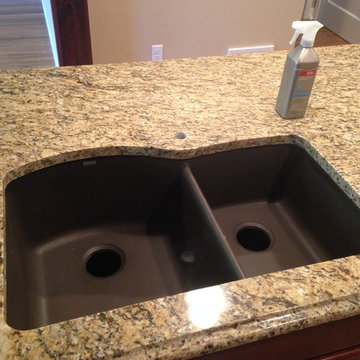 Santa Cecilia Granite w/ Ogee Edge!