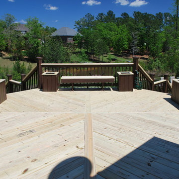 Deck rebuild and louver privacy wall.