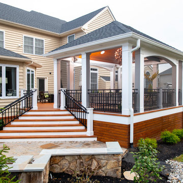 Design Builders screened porch & Zuri deck in Bowie, Prince George's County MD