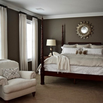 Serene and Traditional Master Bedroom- Aldie, VA