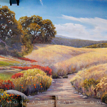 Open Space Hiking Path Mural
