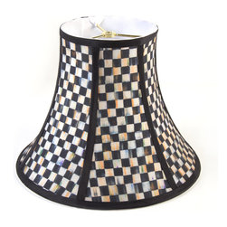Courtly Check Shade - Small | MacKenzie-Childs - Lamp Shades