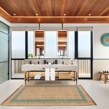Luxury Hotel Bathroom Project – Custom Solid Surface Bathtubs