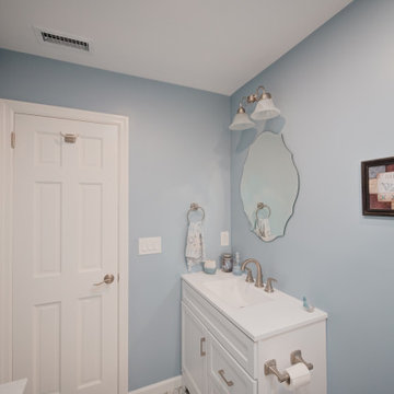 Port Jefferson- Bathrooms & Fireplace
