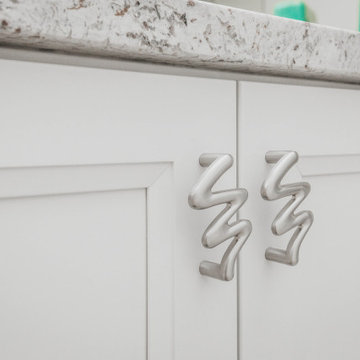 Guest Bath Vanity Hardware Detail