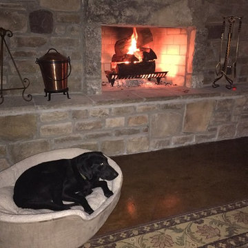Projects -- Blend of Bucks County and Pennsylvania Fieldstone -- Centurion
