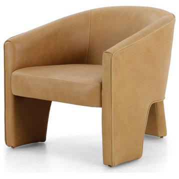 Fae Palermo Butterscotch Leather Chair