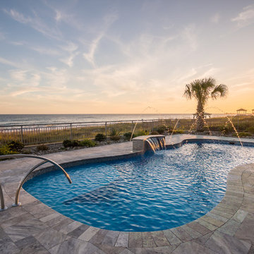 Fiberglass Pool on the Ocean, Emerald Isle