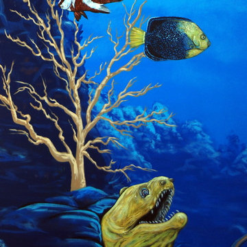 All Sea Life Murals and Painting Projects over the years by Mural Art LLC