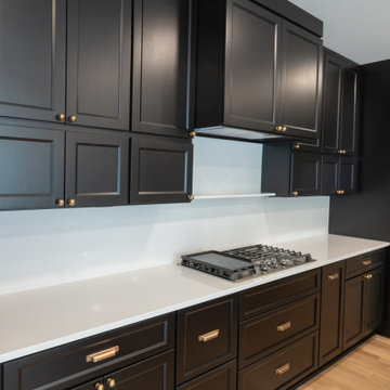 Overland Park Kitchen Remodel with Pantry Addition + Speakeasy Powder Bath