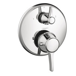Hansgrohe - Hansgrohe C Thermostatic Trim with Volume Control and Diverter - Showerhead Parts