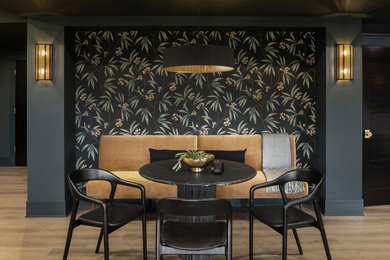 Dining room - transitional dining room idea in Milwaukee