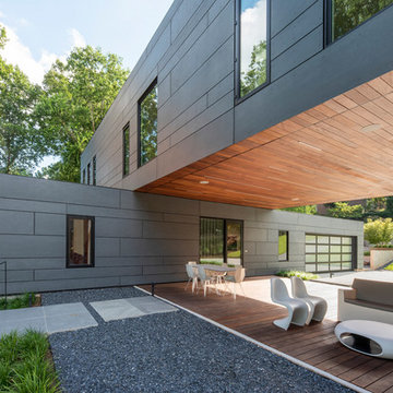 Split Box House