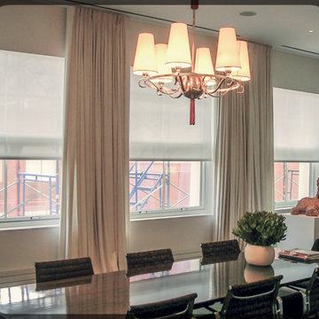 Drapery by Distinctive Window Treatments Plus