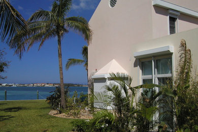 Shutters on Tropical Home