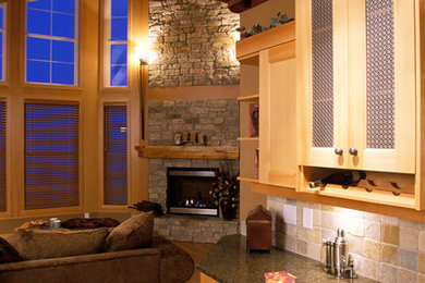 Kitchen - modern kitchen idea in Other