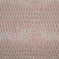 Clueit Webb Interiors Printed Fabric Collection - Scaridae Rose - Curtain Fabric