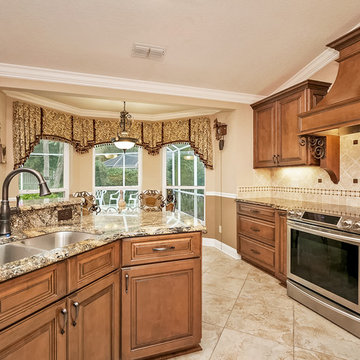 Jacksonville, FL Tuscan Kitchen and Master Bath Remodel