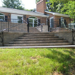 r042 Custom Iron Railings - Home Fencing And Gates