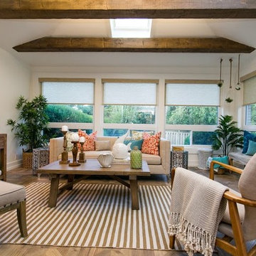 Boho Beach Sunroom Addition