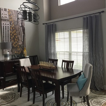 Contemporary Great Room Revamp