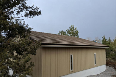 Inspiration for a timeless exterior home remodel in Other