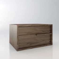Jane Contemporary & Modern Nightstand by ModLoft - Nightstands And Bedside Tables