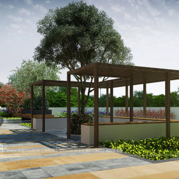 3D Rendering Of Ishanya Trade Center