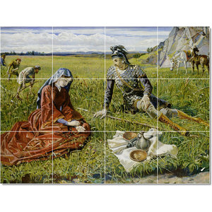 Ceramic Tile Mural Kitchen backsplash/Bathroom Shower MK- by Mark Keathly Morning Roundup