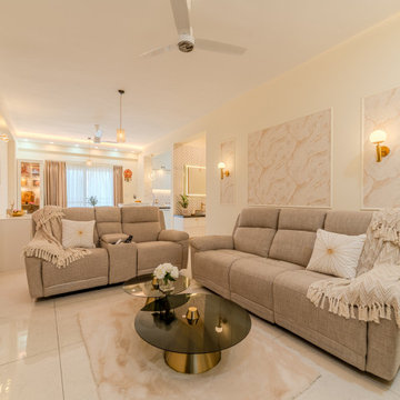 Arjun and Gopika’s home interior project at United Sai Green Woods, Bengaluru